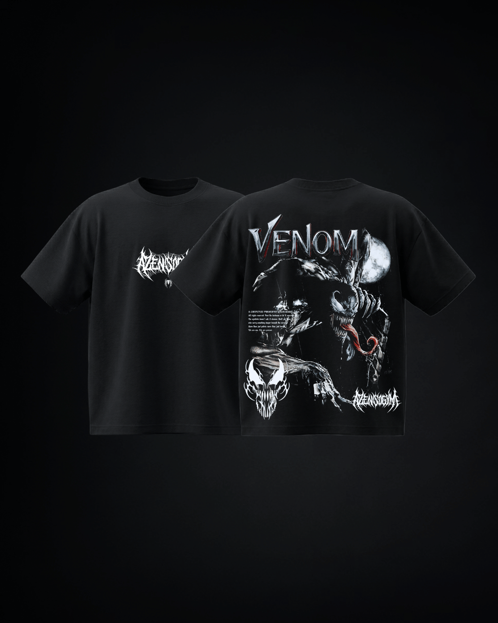 Polera Oversize Venom Shadow Tee