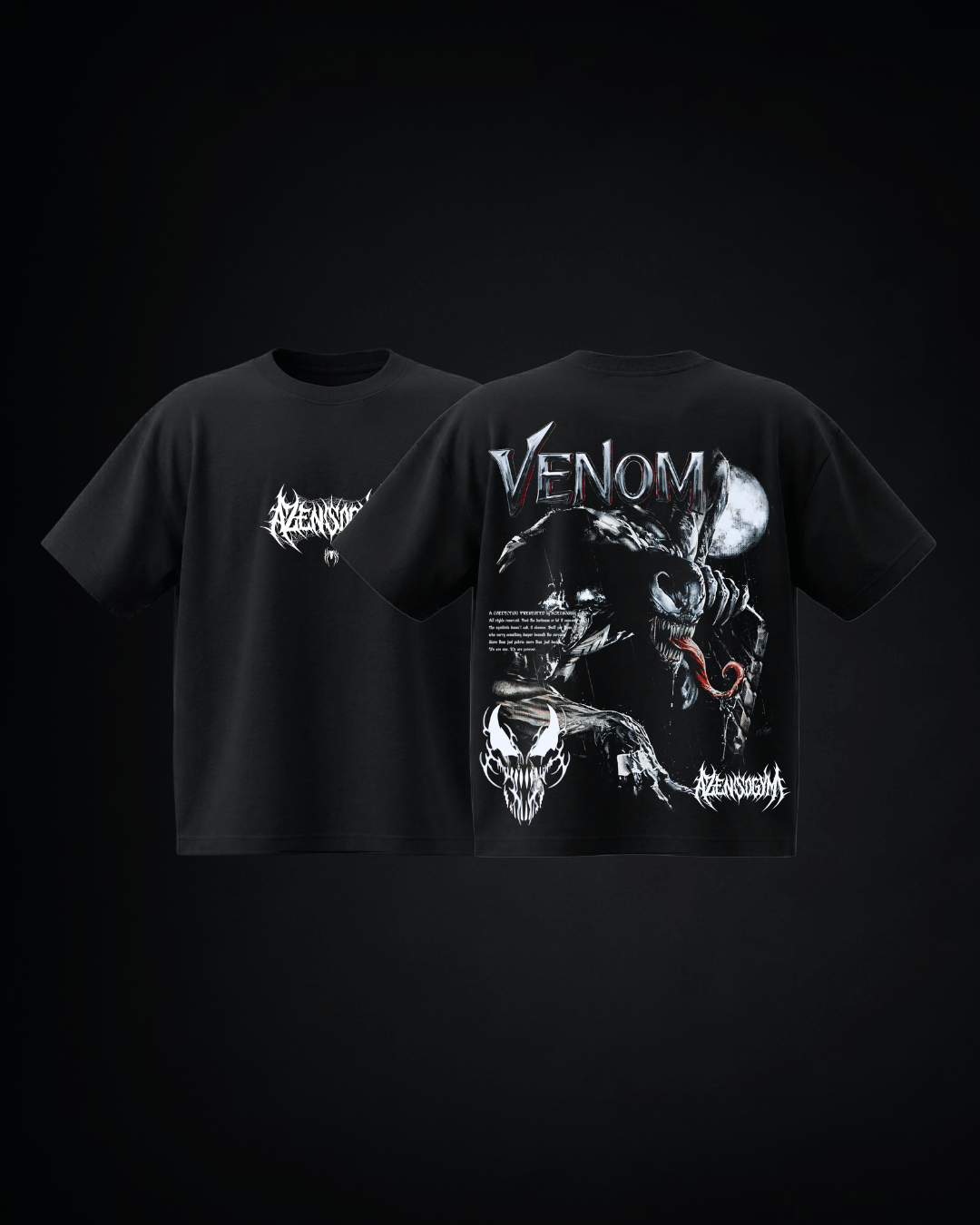 Polera Oversize Venom Shadow Tee