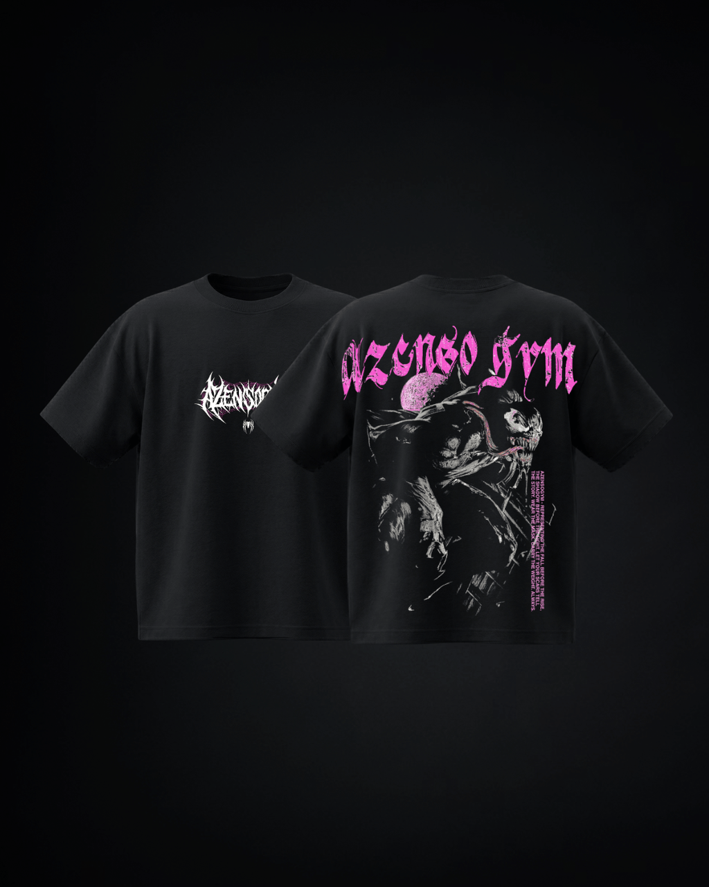 Polera Oversize Venom Magenta Tee