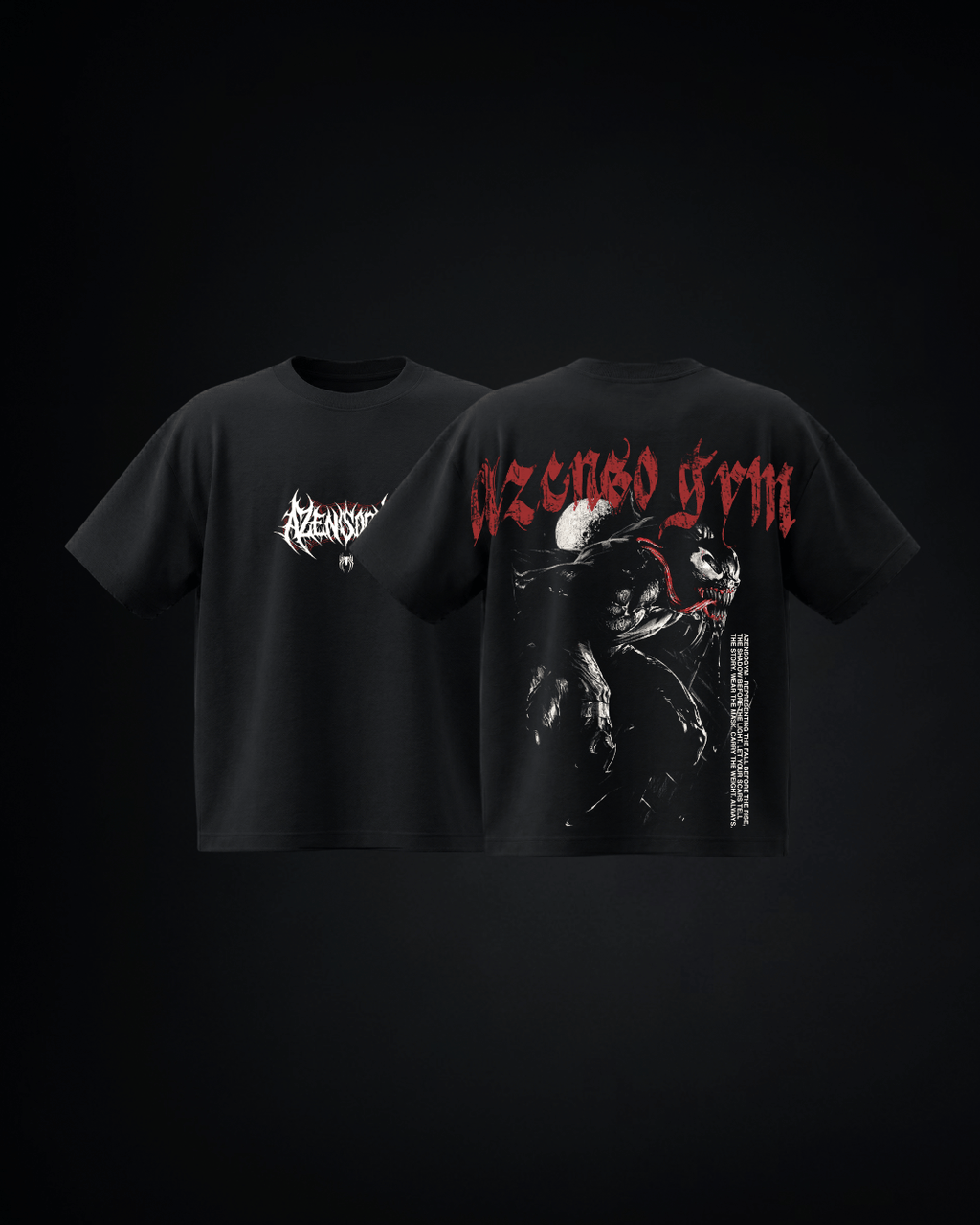 Polera Oversize Venom Blood Tee