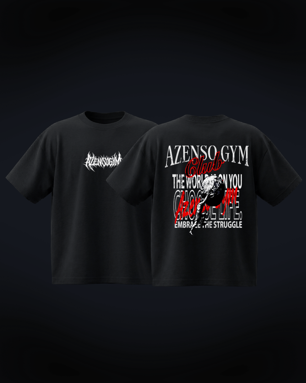 World Is On You Oversized T-Shirt