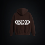 Hoodie Boxy Fit OBSESSED "wt"