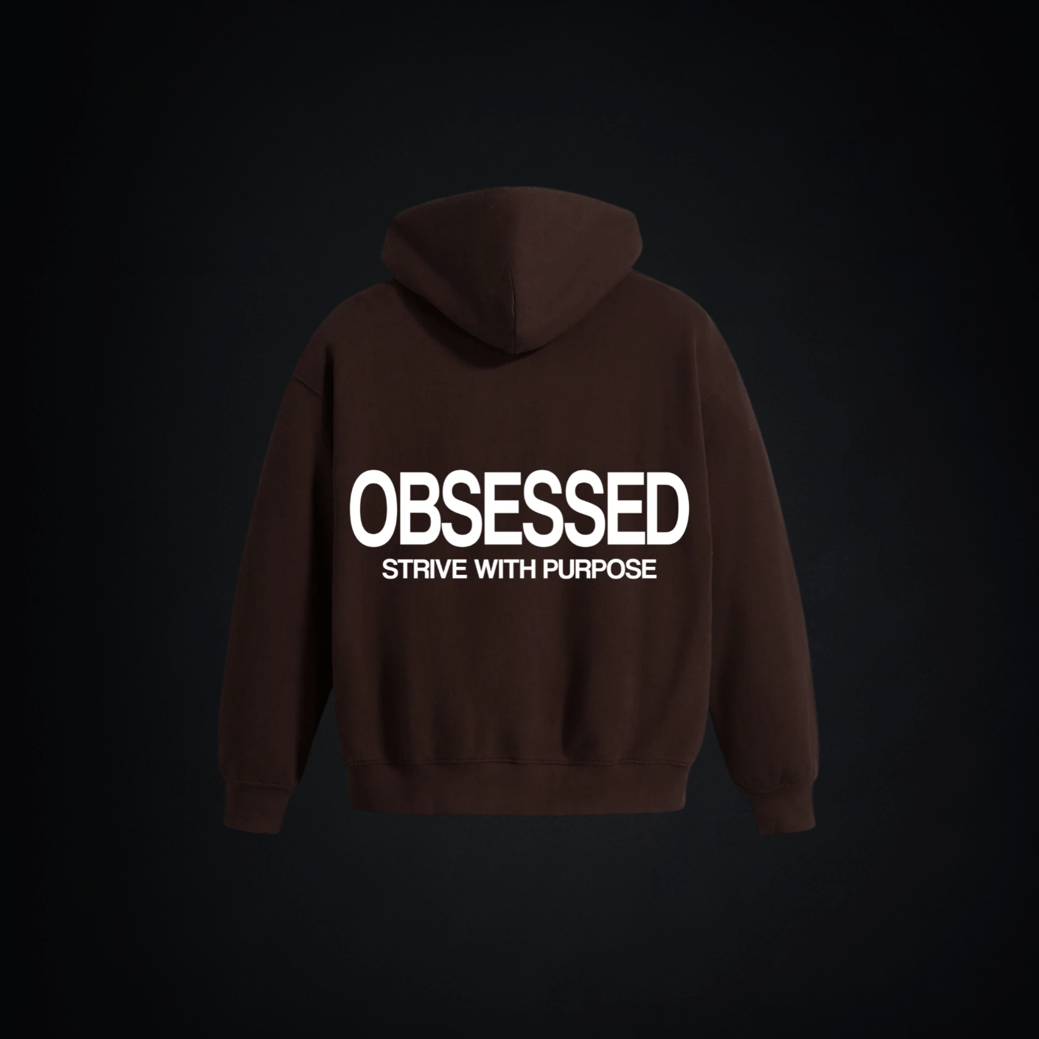 Hoodie Boxy Fit OBSESSED "wt"