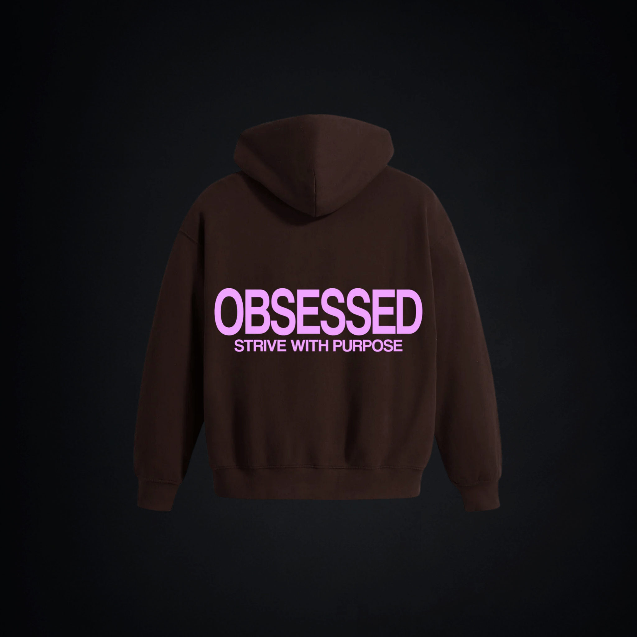 Hoodie Boxy Fit OBSESSED "pink"