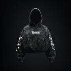 Hoodie Boxy Fit "Don't Fear" - Blanco