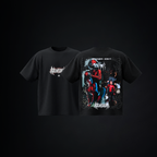 Polera Oversize Spidy "Great power Great responsibility"