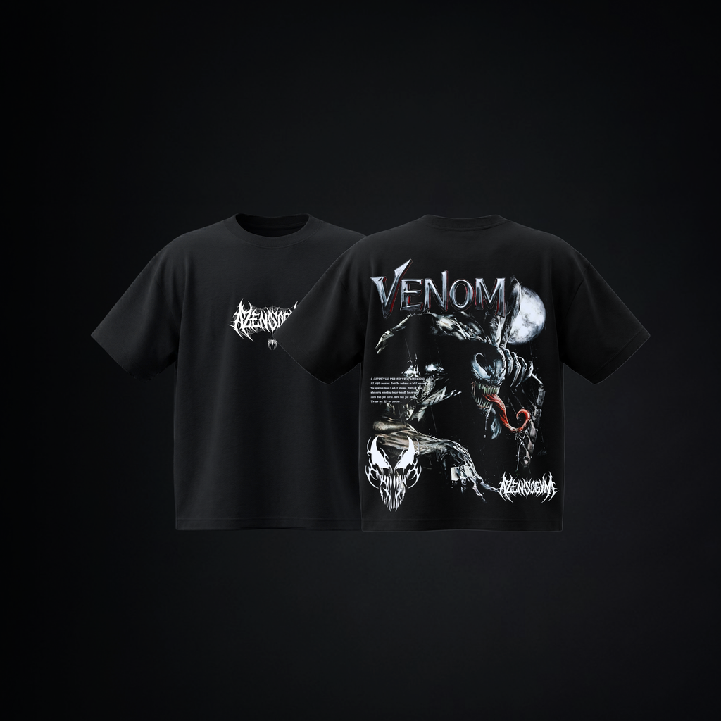 Polera Oversize Venom Shadow Tee