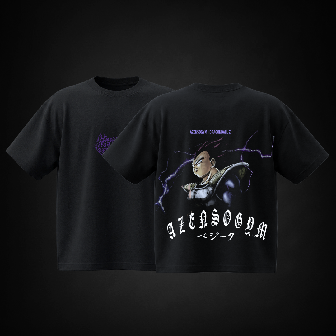 Oversized T-Shirt Vegeta - Dragon Ball Z
