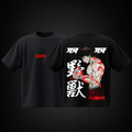 Oversized T-Shirt Baki - Beast Mode