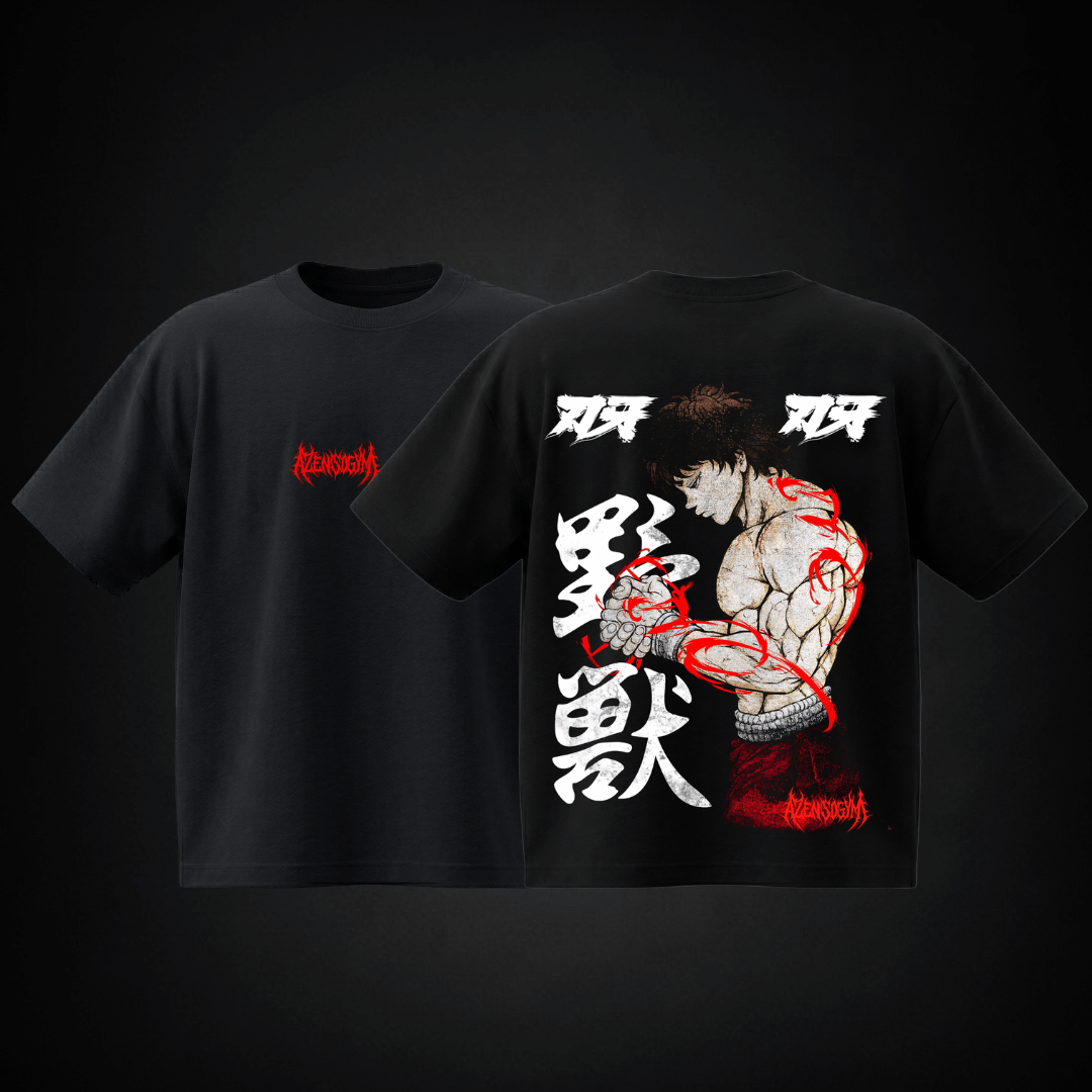 Oversized T-Shirt Baki - Beast Mode