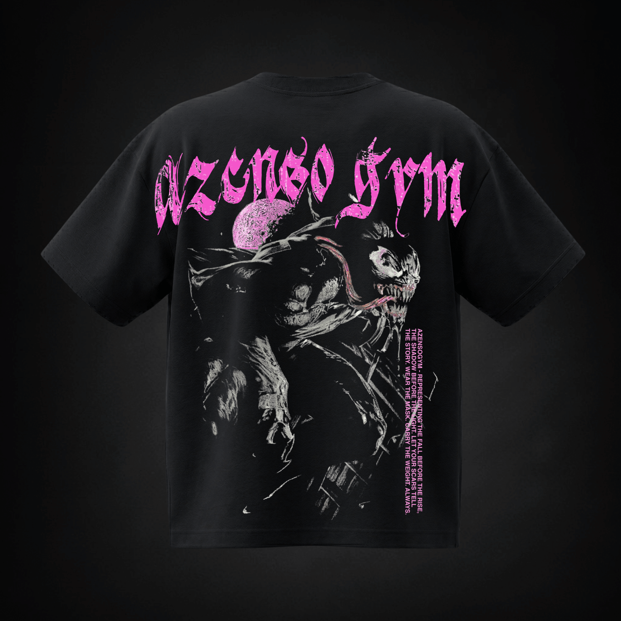 Polera Oversize Venom Magenta Tee
