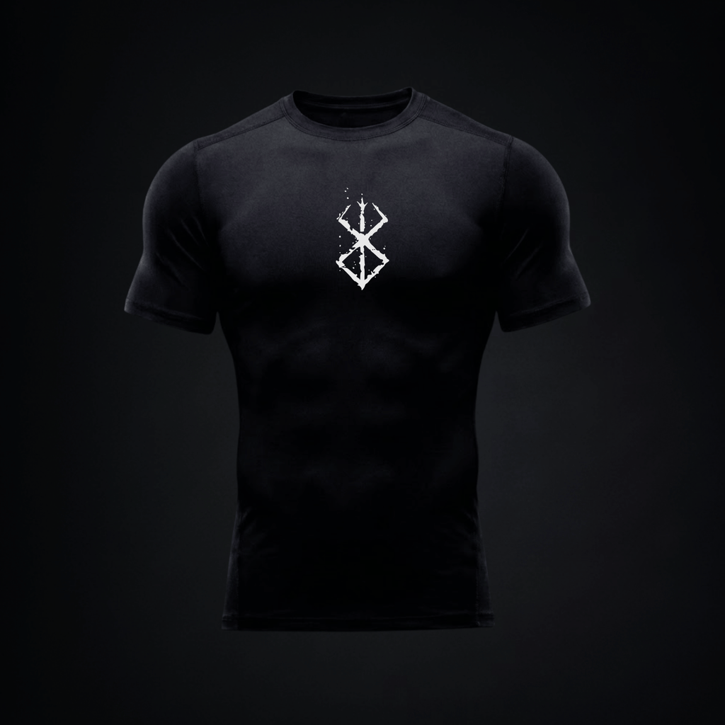 polera compresiva berserk logo