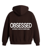 Hoodie Boxy Fit OBSESSED "wt"