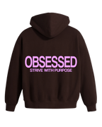 Hoodie Boxy Fit OBSESSED "pink"