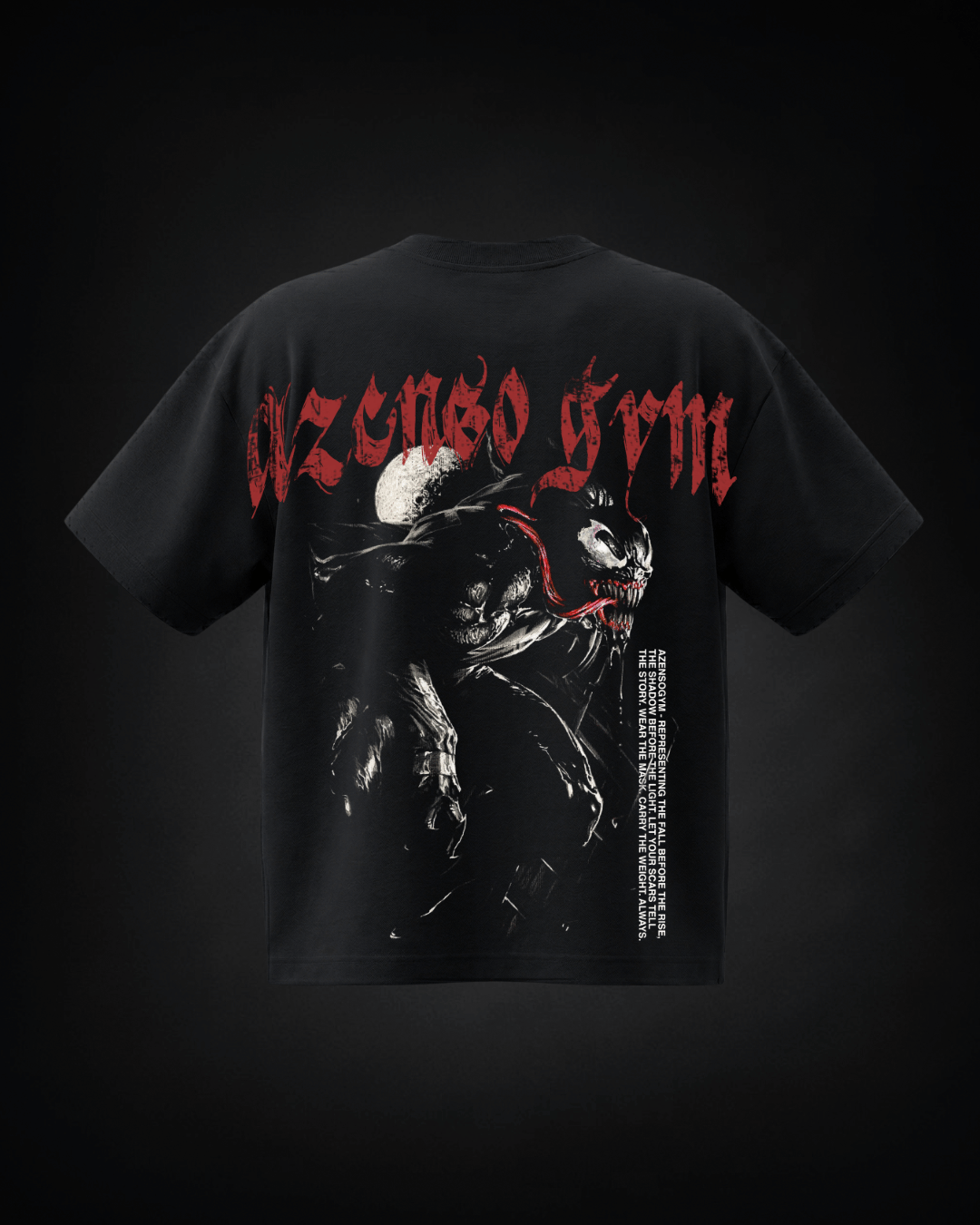 Polera Oversize Venom Blood Tee