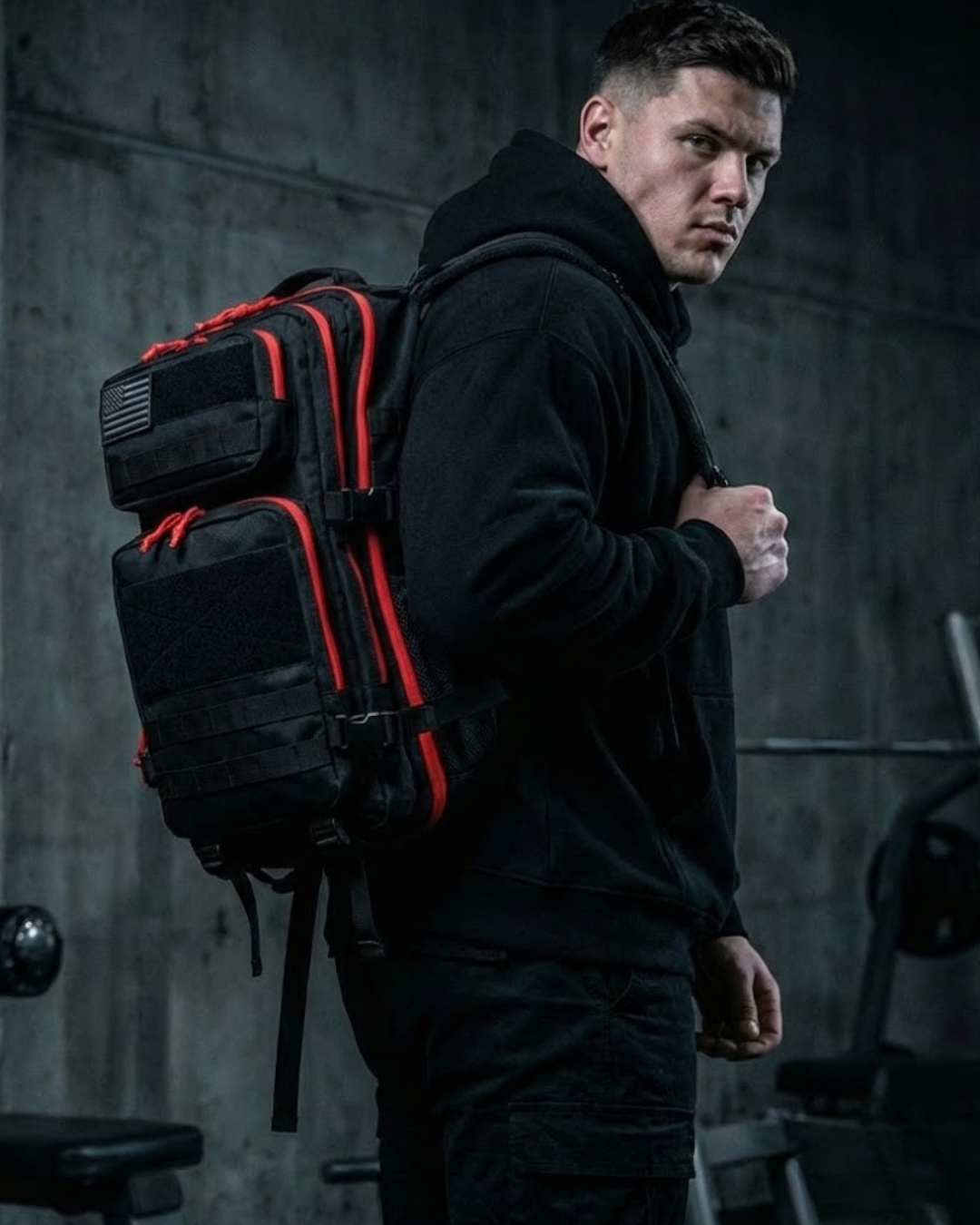 THE BUNKER BACKPACK 45L - RED EDITION
