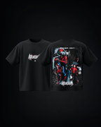 Polera Oversize Spidy "Great power Great responsibility"