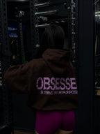 Hoodie Boxy Fit OBSESSED "pink"