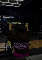 Hoodie Boxy Fit OBSESSED "pink"