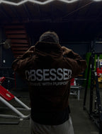Hoodie Boxy Fit OBSESSED "wt"