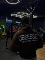 Hoodie Boxy Fit OBSESSED "wt"